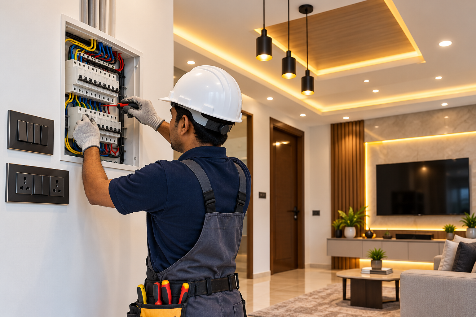 Electrical Works - Galaxy Interiors