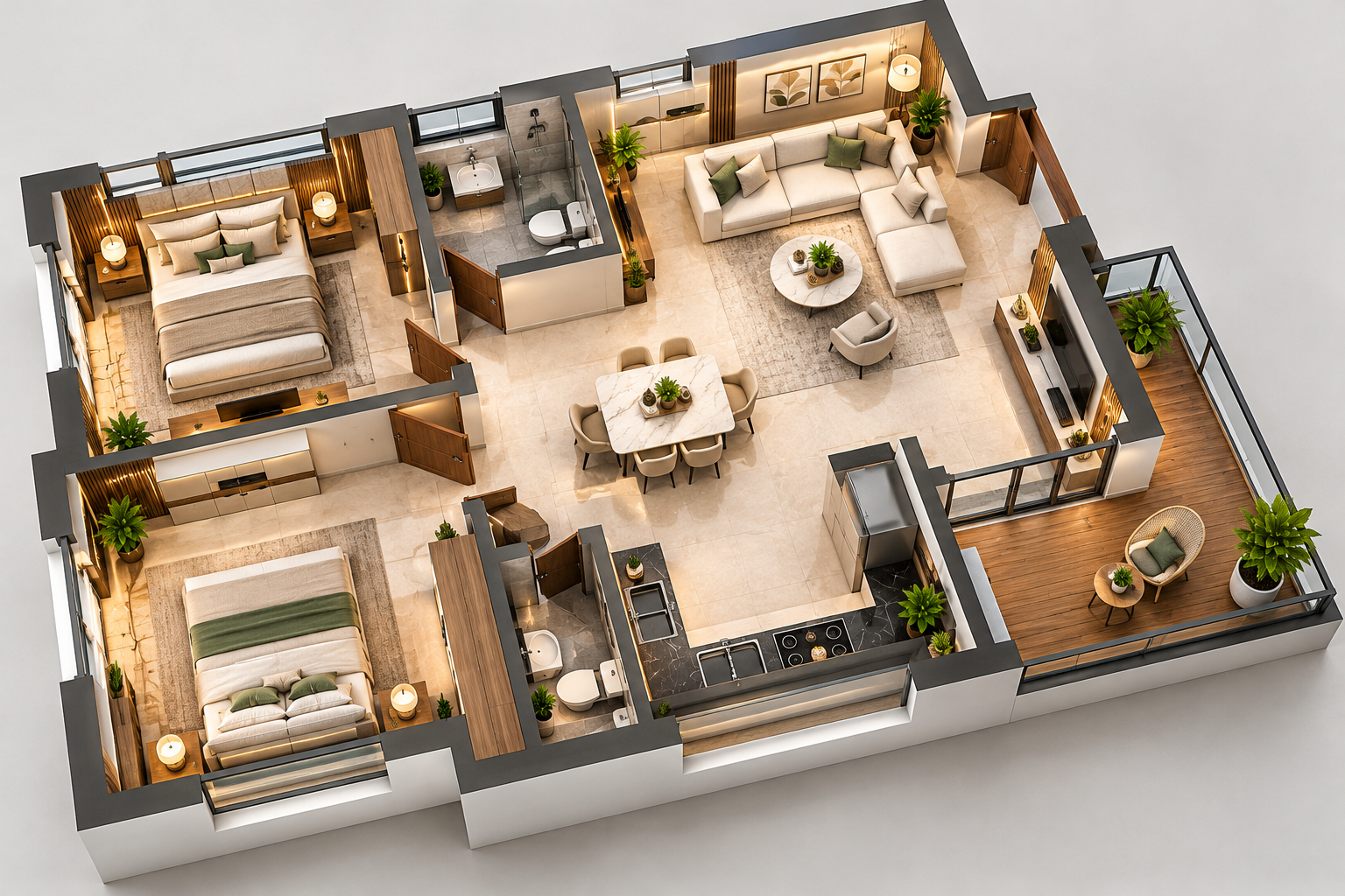 3D Interior Design - Galaxy Interiors