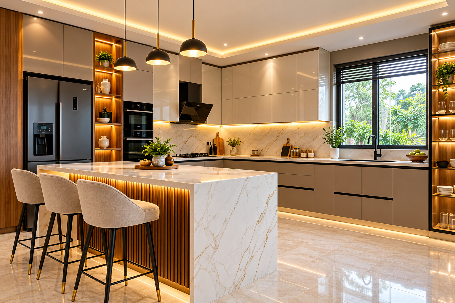 Modular Kitchen - Galaxy Interiors